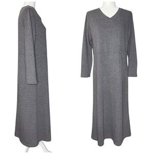 VTG Hot Cotton Lounge House Dress M Soft Comfy Cozy‎ Babydoll Midi Pajama READ